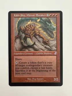 Kiki-Jiki Mirror Breaker Retro Frame MTG Magic the Gathering Card NM Mint TSR - Image 1