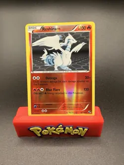Reshiram 26/114 Black & White Reverse Holo NM Pokemon Card - Image 1