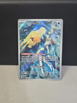 Pokemon TCG Misty's Psyduck 193/182 DRI Destined Rivals Secret Rare Holo Card - Image 1