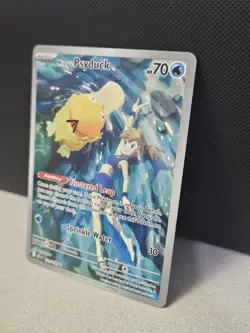 Pokemon TCG Misty's Psyduck 193/182 DRI Destined Rivals Secret Rare Holo Card - Image 2