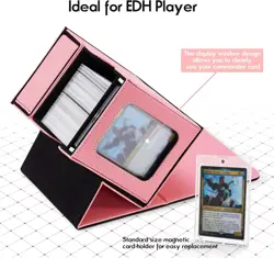 MTG Commander Deck Box with Dice Tray - Fits 100+ Double-sleeved Cards - Command - Image 3