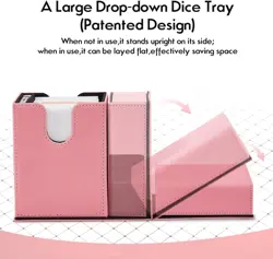 MTG Commander Deck Box with Dice Tray - Fits 100+ Double-sleeved Cards - Command - Image 4