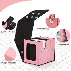 MTG Commander Deck Box with Dice Tray - Fits 100+ Double-sleeved Cards - Command - Image 5