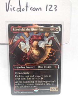 Lorehold, the Historian (Borderless) MTG: Secrets of Strixhaven -Regular M #0284 - Image 1
