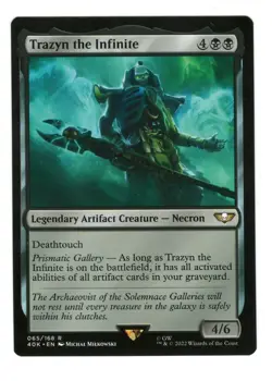 MTG Trazyn the Infinite 65 Universes Beyond Warhammer 40k Magic The Gathering - Image 1