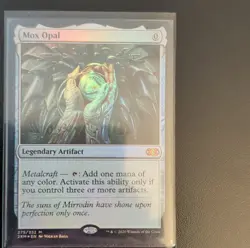 MTG Mox Opal Double Masters 275 Legendary Artifact Mythic Foil English - Image 1