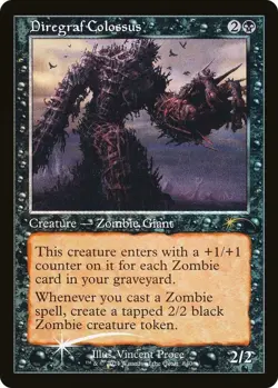 1x Diregraf Colossus -- Retro Frame - Foil NM-Mint, English Secret Lair MTG Magi - Image 1