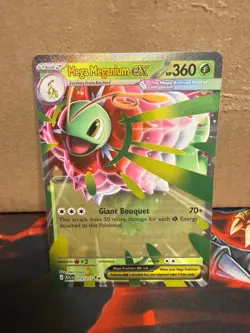 Mega Meganium ex 010/217 Double Rare ME: Ascended Heroes Pokemon Near Mint - Image 1