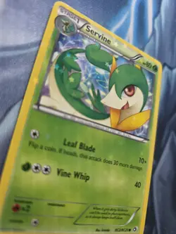 Pokemon TCG Servine Card Legendary Treasures Holo Radiant Collection RC2/RC25 - Image 2