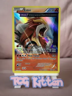 Entei - 15/98 - Holo Rare - XY Ancient Origins - VLP/NM - Pokemon - TCGKITTEN - Image 1