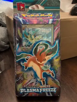 2013 Pokemon TCG Black White Plasma Freeze Leafeon Theme Deck Psy Crusher NEW - Image 1