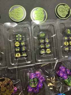 11 Sets Of Pokemon Ascended Heroes ETB/Perfect Order Coins & Dice - Image 4