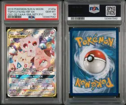 PSA 10 Pokemon Togepi & Cleffa & Igglybuff GX 143a/236 Promo Tag Team US Seller - Image 1