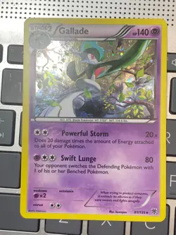 Pokemon Gallade 61/135 Plasma Storm Rare Holo / LP/NM / - Image 1