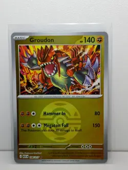 Groudon (Dusk Ball) 108/217 ME: Ascended Heroes Pokemon TCG NM Reverse Holo - Image 1