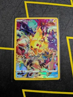 Pikachu 160/159 Crown Zenith Secret Rare Holo NM Pokemon - Image 1