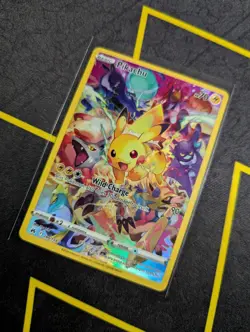 Pikachu 160/159 Crown Zenith Secret Rare Holo NM Pokemon - Image 3