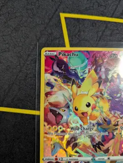 Pikachu 160/159 Crown Zenith Secret Rare Holo NM Pokemon - Image 4