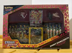 Pokemon Shiny Zamazenta Crown Zenith Premium Figure Collection Sealed - Image 2