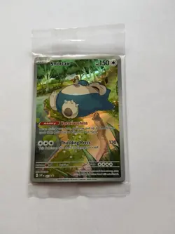 SEALED Pokemon 151 SV Black Star Promo Snorlax SVP051 NM English TCG #51 - Image 1