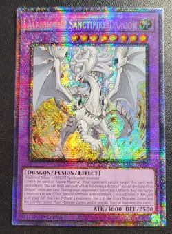 Albion the Sanctifire Dragon starlight RA05-EN037 Yu-Gi-Oh! TCG - Image 1