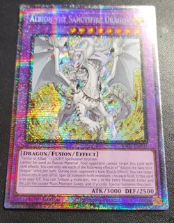 Albion the Sanctifire Dragon starlight RA05-EN037 Yu-Gi-Oh! TCG - Image 2