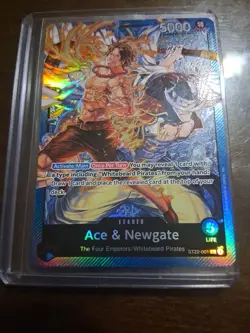 Ace & Newgate St22-001 One piece TCG English NM Condition - Image 1