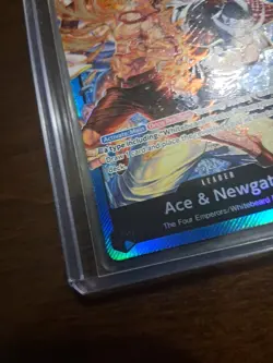 Ace & Newgate St22-001 One piece TCG English NM Condition - Image 3