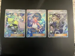 Pokemon Holo Trainer (Iono, Lana, Adaman - 3 Cards) Fan Art - Image 1