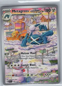 Metagross 178/162 SV05: Temporal Forces - Pokemon Card - NM - Image 1