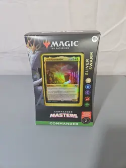 Sealed Commander Masters Commander Deck - Sliver Swarm MTG 2023 - Image 1