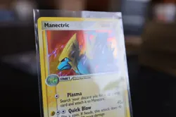 Pokemon Card Manectric 46/110 Holon Phantoms Reverse Holo Stamped LP - Image 2