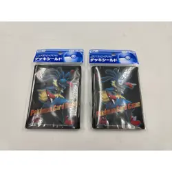 Pokemon Card Game Deck Shield Mega Lucario 2x 32 Pcs 64 2014 Sleeve From Japan - Image 1