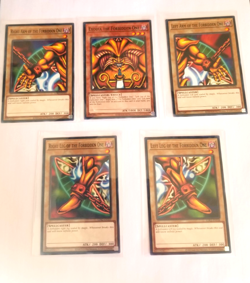 Exodia the Forbidden One LDK2 Common YUGIOH! TCG Complete 5 Card Set NM - Image 1