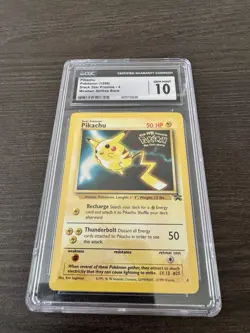 Pikachu Movie Promo Card 04/53 WOTC CGC 10 - Image 2