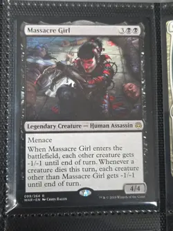 Massacre Girl X1 WAR MTG War of the Spark - Image 1