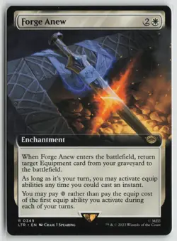 Forge Anew (Extended Art) LP The Lord of the Rings: Tales of Middle-earth MTG - Image 1