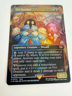 Vivi Ornitier - Chocobo Track Foil Extended Art FIN NM MTG - Image 1