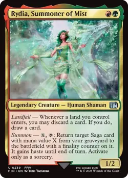 Magic: The Gathering | Rydia, Summoner of Mist | FINAL FANTASY | NM - Image 1