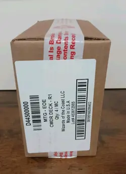 Magic The Gathering Edge of Eternities Commander Deck - Sealed Case - Image 2