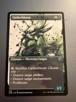 CANKERBLOOM (SHOWCASE) 294 PHYREXIA: ALL WILL BE ONE MAGIC: THE GATHERING NM/M - Image 1