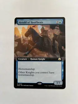 Herald of Hoofbeats (Extended Art) Commander: March of the Machine Regular - Image 1