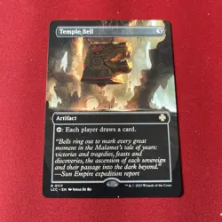 Temple Bell (Borderless) Commander: the Lost Caverns of Ixalan Regular - Image 1