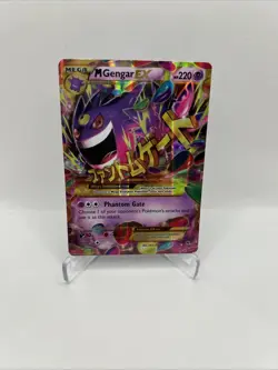 Pokemon M Gengar EX 121/119 XY Phantom Forces Secret Rare LP - Image 1