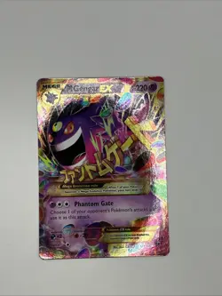 Pokemon M Gengar EX 121/119 XY Phantom Forces Secret Rare LP - Image 2