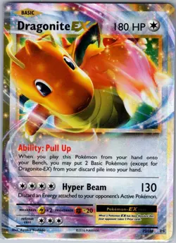 Dragonite EX 72/108 XY - Evolutions - Pokemon Card - NM - Image 1