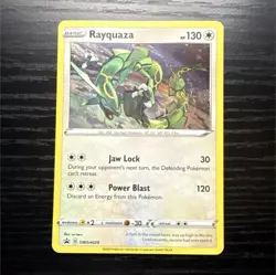 Pokemon Rayquaza SWSH029 Sword & Shield Promo Holo Basic 130 HP Card - Image 1