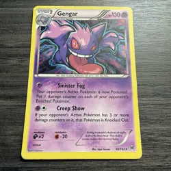 Pokemon Gengar 60/162 Breakthrough Holo MP - Image 1