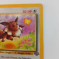 Pokemon Eevee 51/64 Jungle Unlimited Regular English Common Basic 50 HP TCG - Image 4