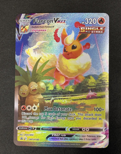 Flareon VMAX SWSH180 Alt Art Black Star Promo 2021 Pokemon TCG - Image 1